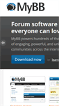 Mobile Screenshot of mybb.com